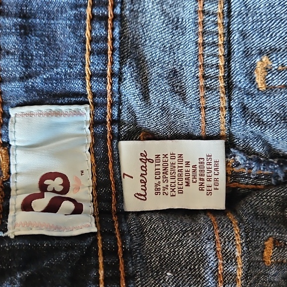 💙🩵💙2 NEW SO AND L.E.I. Hipster Flare JEANS 90's Y2K BUNDLE💙🩵💙 - Picture 7 of 9